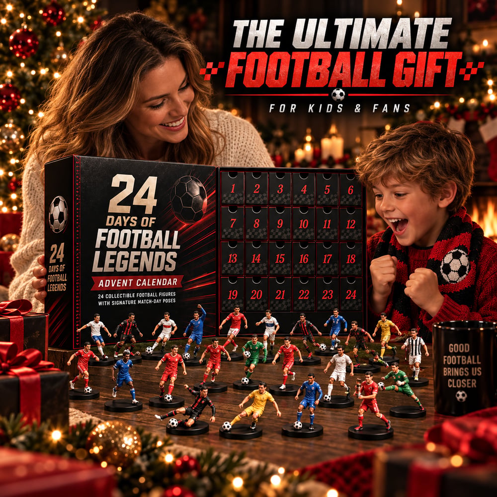 Calendario dell'Avvento del Calcio – 24 statuine