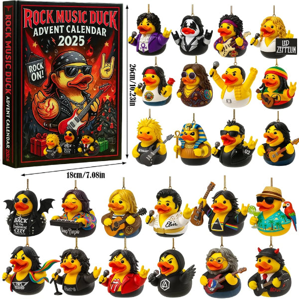 Rock Music Duck – Calendario dell’Avvento 24 Giorni 2025