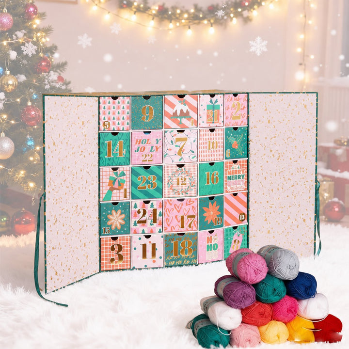 🧶🎄 25 Días de Magia del Crochet – Calendario de Adviento 2026 (🔥Igual que en el vídeo)