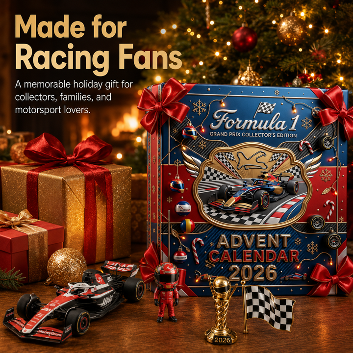 🏎️🏁 24 Giorni di Gloria Automobilistica – Calendario dell’Avvento Gran Premio 2026