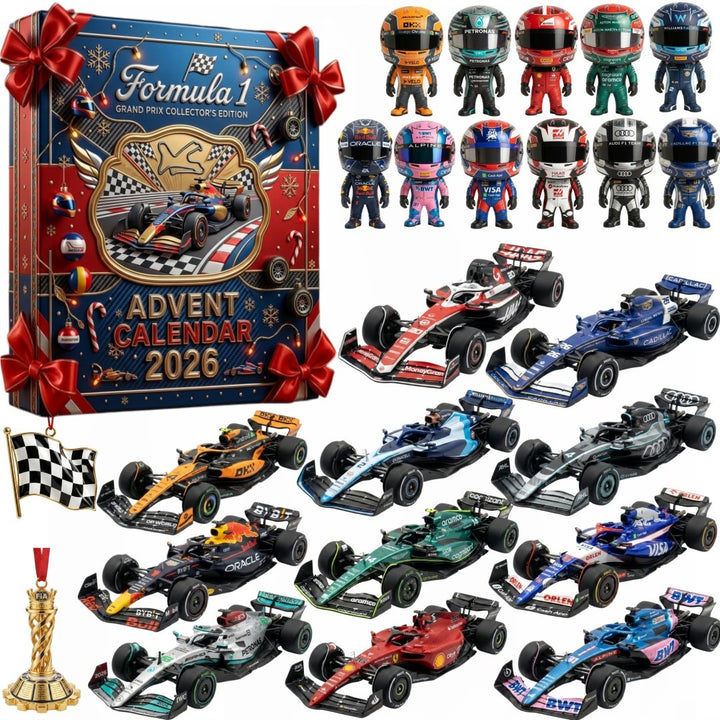 🏎️🏁 24 Giorni di Gloria Automobilistica – Calendario dell’Avvento Gran Premio 2026
