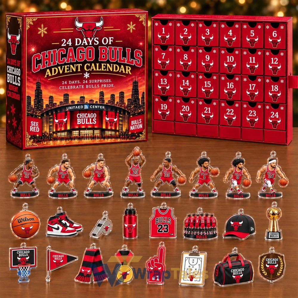 Calendario dell’Avvento di Natale 2026 dei Chicago Bulls – 24 Giorni