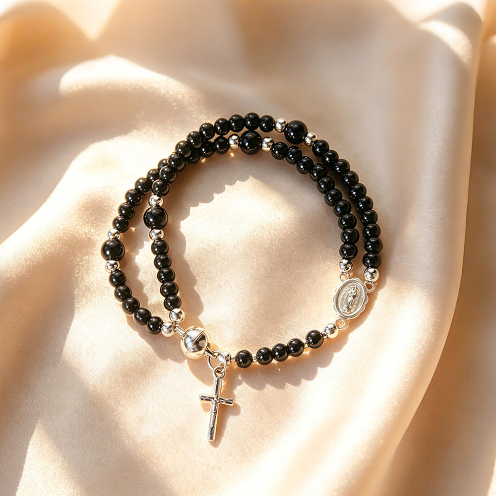 Trendy Prayer Bead Bracelet