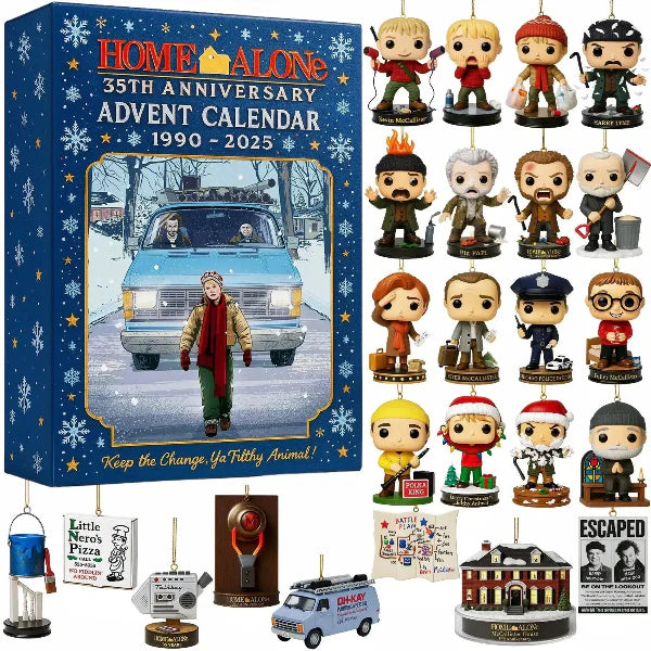 🎄 Calendario dell’Avvento da Collezione Home Alone 35° Anniversario 2025 ✨