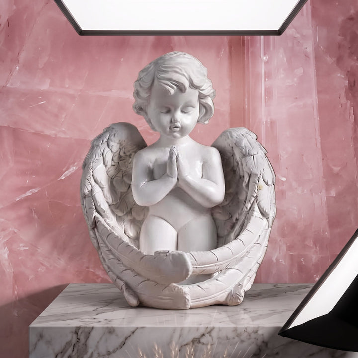 Angelo decorativo in resina – Arte ed eleganza