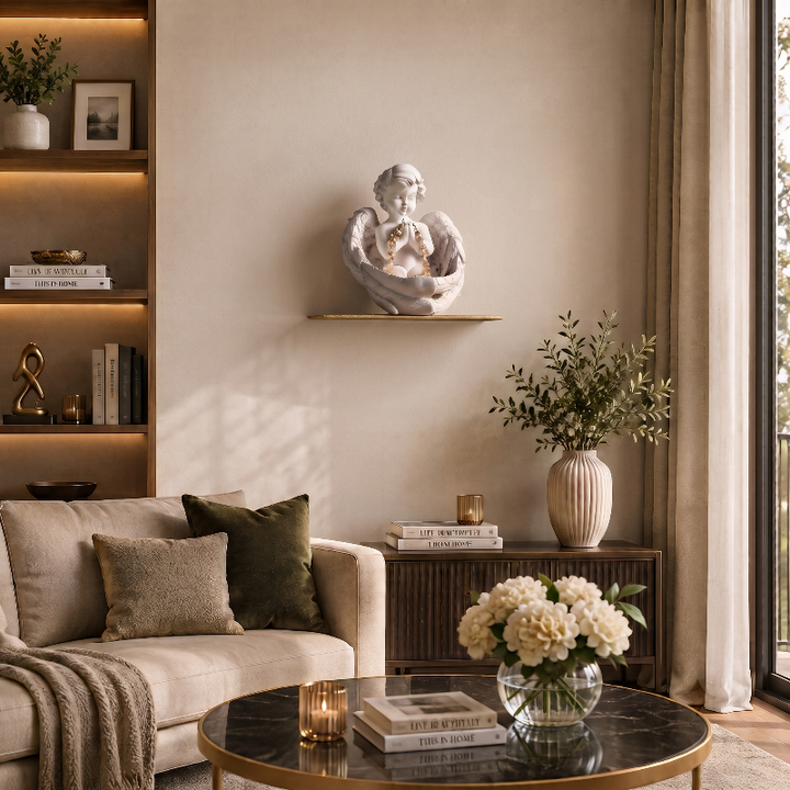 Angelo decorativo in resina – Arte ed eleganza