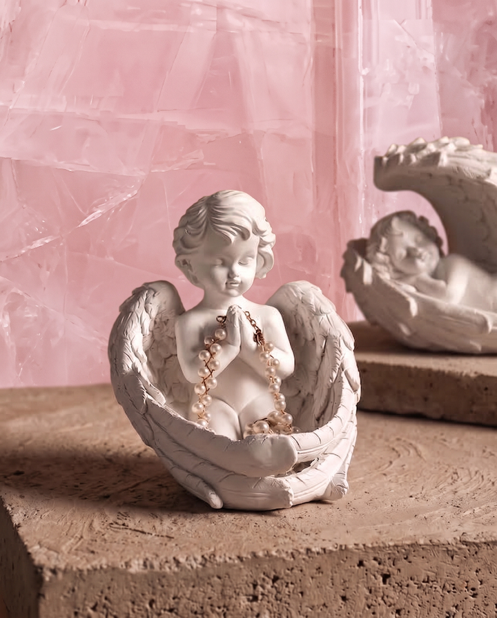 Angelo decorativo in resina – Arte ed eleganza