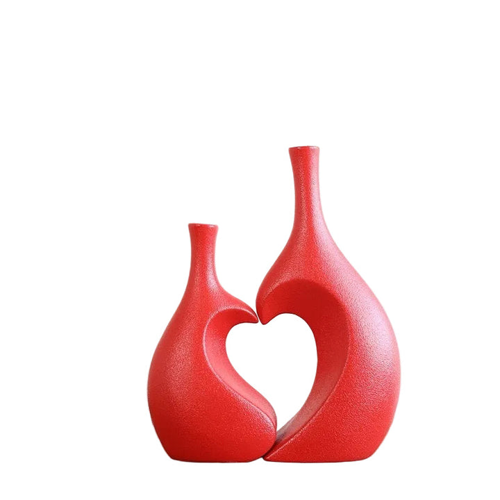 Vase Décoratif en Résine – Élégance Nordique
