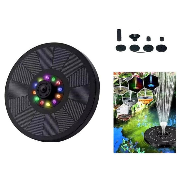 🏆Offerta Lampo⚡Fontana Solare con 6 Ugelli