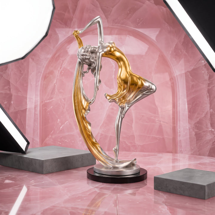 Dancer Figurine – Artistic Resin Sculpture