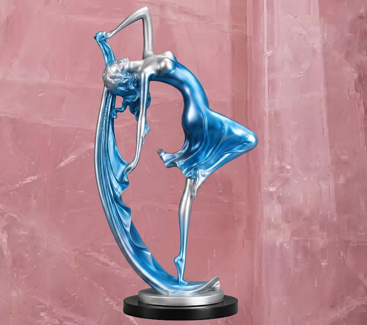 Dancer Figurine – Artistic Resin Sculpture