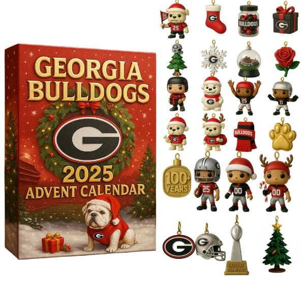 2025 Calendario dell’Avvento Georgia Bulldogs