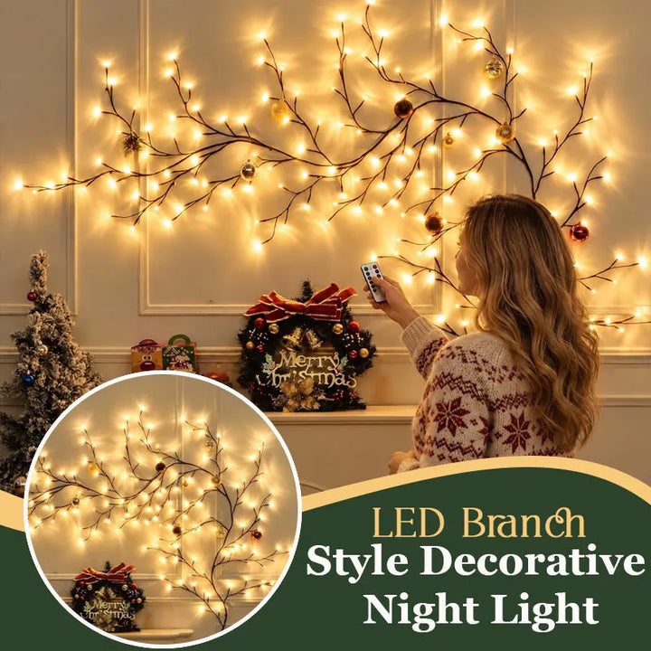 ✨ Flexible LED Branches | Christmas Wall Décor