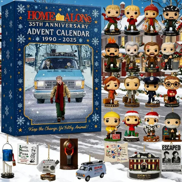 🎄 Calendario dell’Avvento da Collezione Home Alone 35° Anniversario 2025 ✨