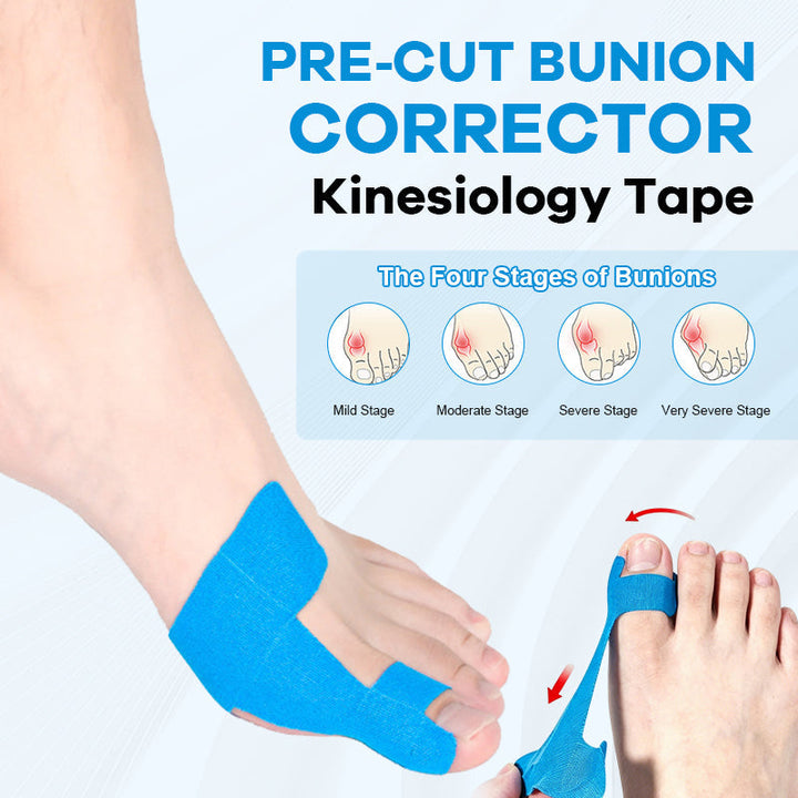 📢📢ULTIMO GIORNO DI SALDI – 50% DI SCONTO 🦶 Nastro kinesiologico pretagliato per la correzione dell’alluce valgo
