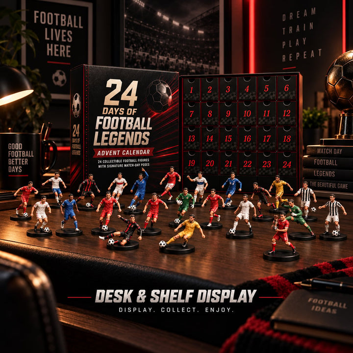 Calendario dell'Avvento del Calcio – 24 statuine
