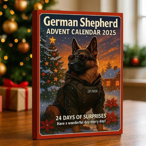 🎄🐾 Calendario dell’Avvento Pastore Tedesco 2025 ✅ 🎁