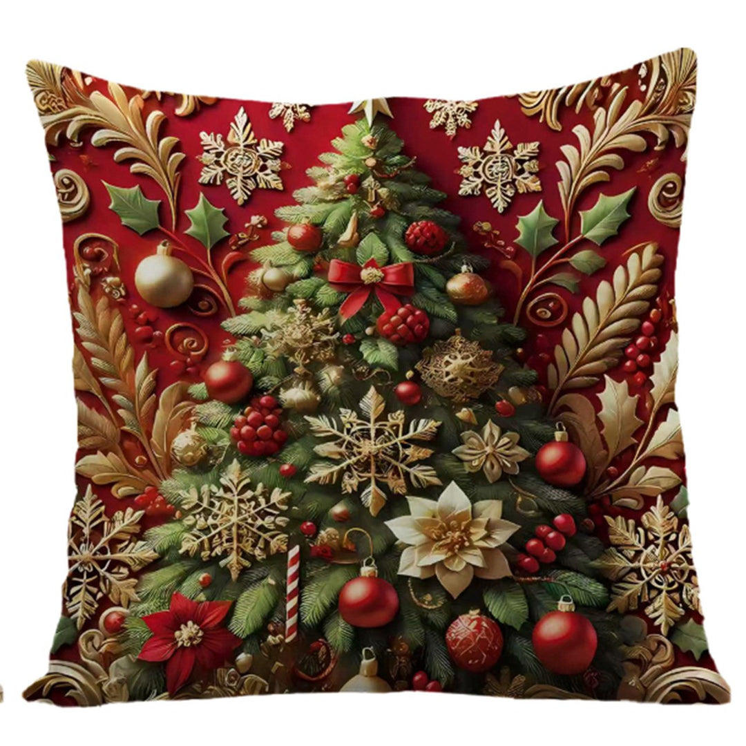 🎅 Saldi di Natale -49% 🎄Federa per cuscino con motivo natalizio