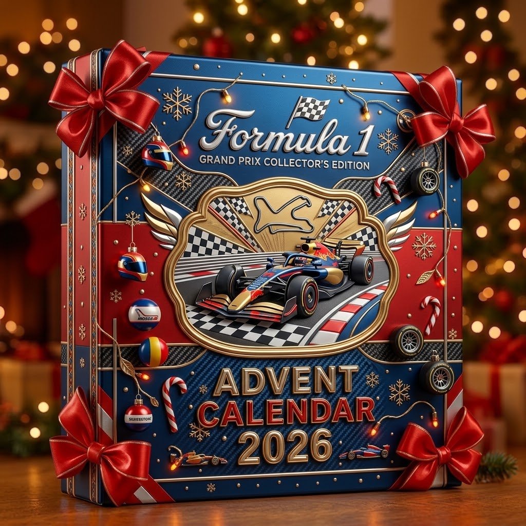 🏎️🏁 24 Giorni di Gloria Automobilistica – Calendario dell’Avvento Gran Premio 2026