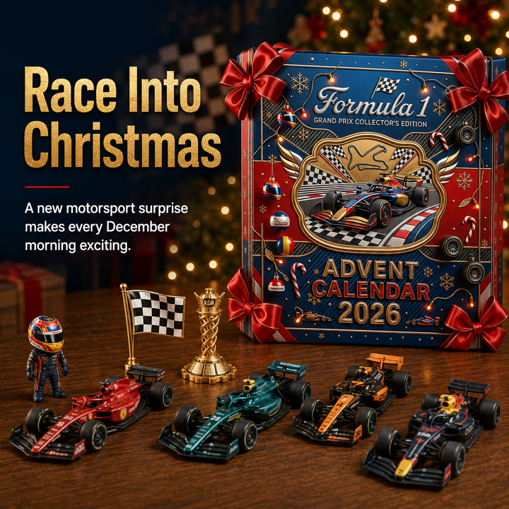 🏎️🏁 24 Giorni di Gloria Automobilistica – Calendario dell’Avvento Gran Premio 2026