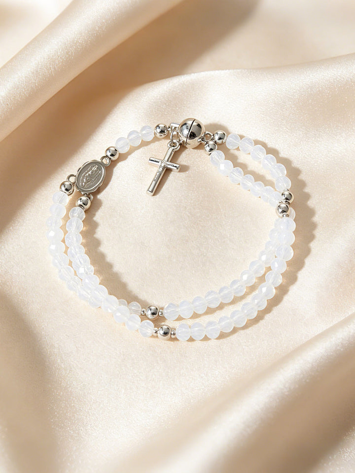 Trendy Prayer Bead Bracelet