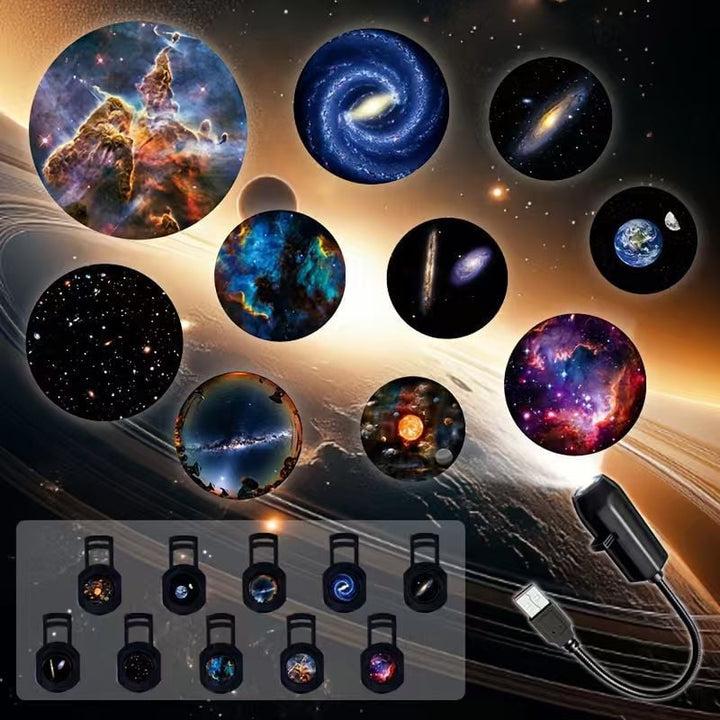 ✨HD Starry Sky Projector – Plug & Play 🌌