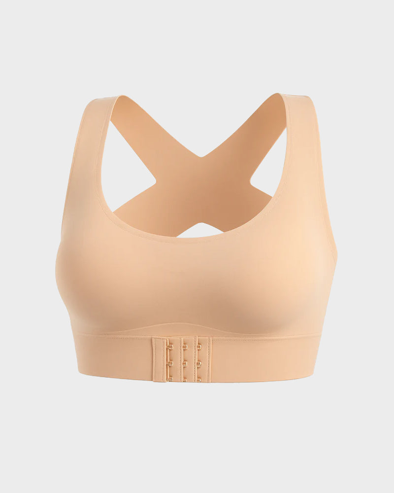 🎉ULTIMO GIORNO DI SALDI -50%⚡Reggiseno Correttore di Postura con Chiusura Frontale e Schiena Incrociata