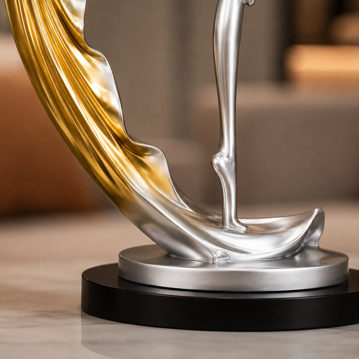 Figurine de Danseuse – Sculpture Artistique en Résine