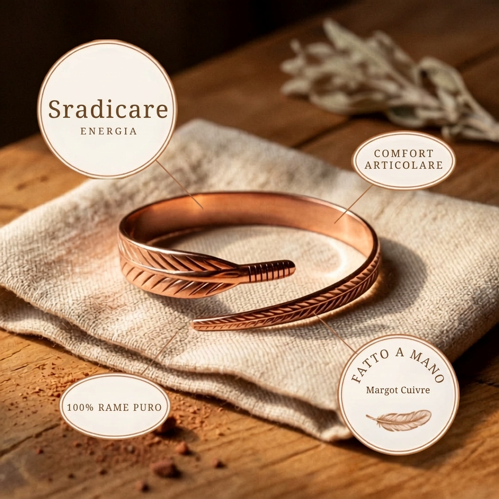 Bracciale in rame Margot Cuivre