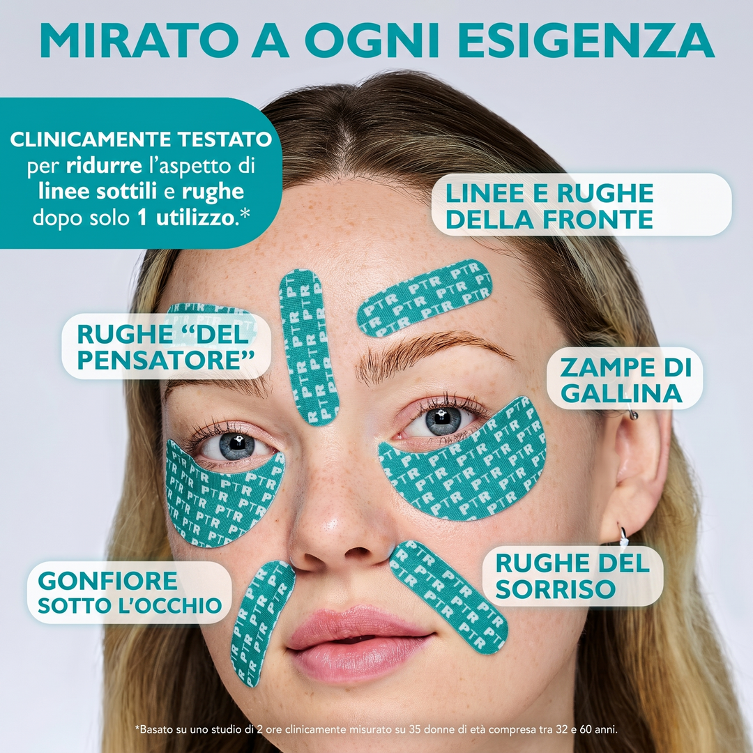 Peptide-Infused Face & Eye Tape