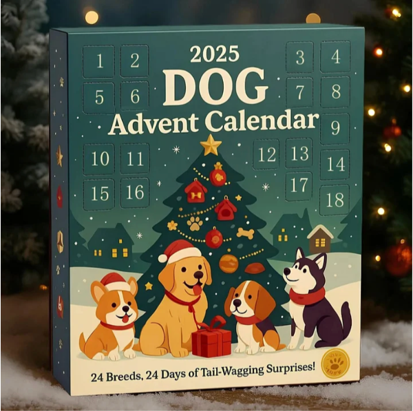 🐶 Calendario dell’Avvento per Cani 2025