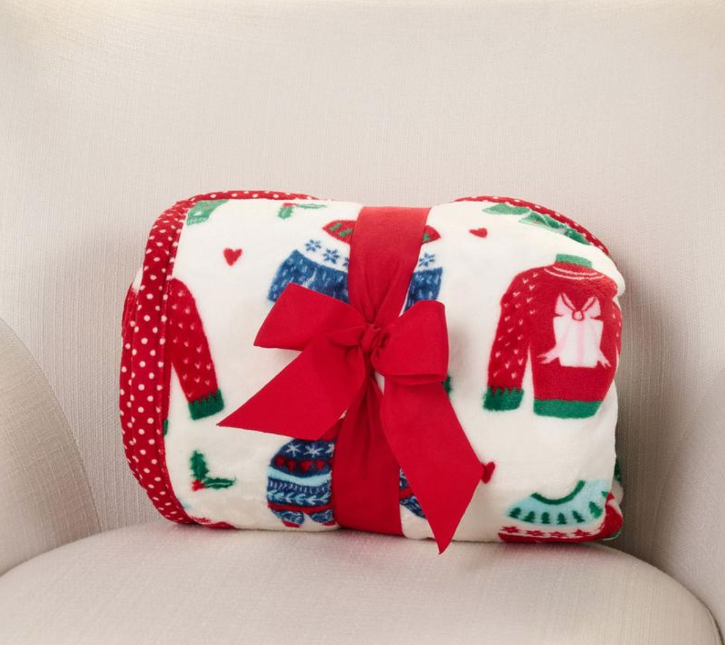 La coperta di Natale più spessa: Bianca The Blanky