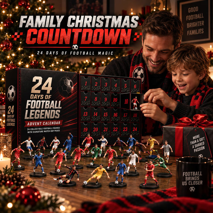 Calendario dell'Avvento del Calcio – 24 statuine