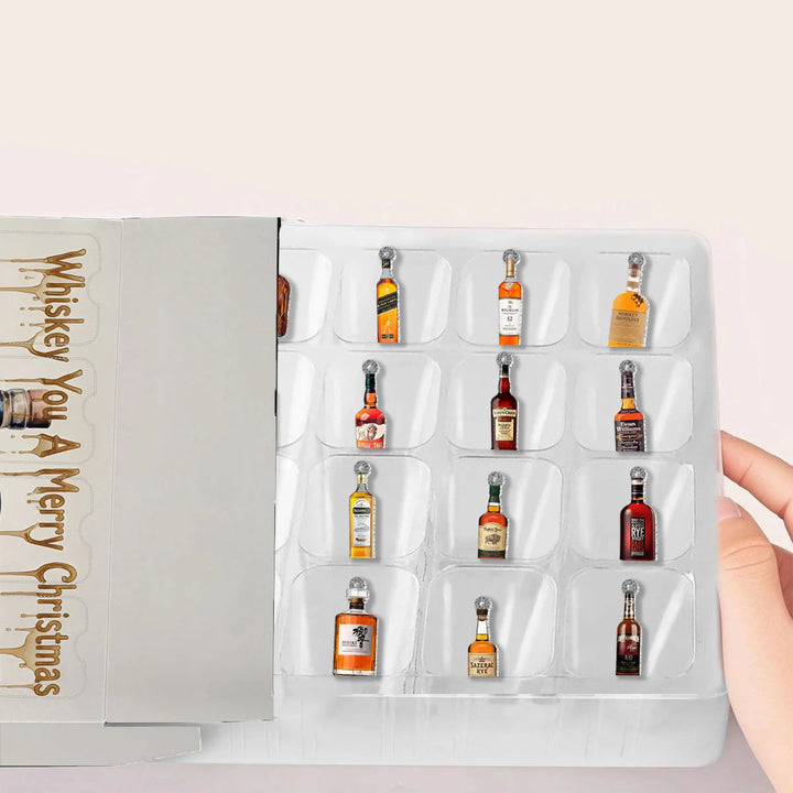 🥃Calendario dell'Avvento a tema whisky (con decorazioni)🎄