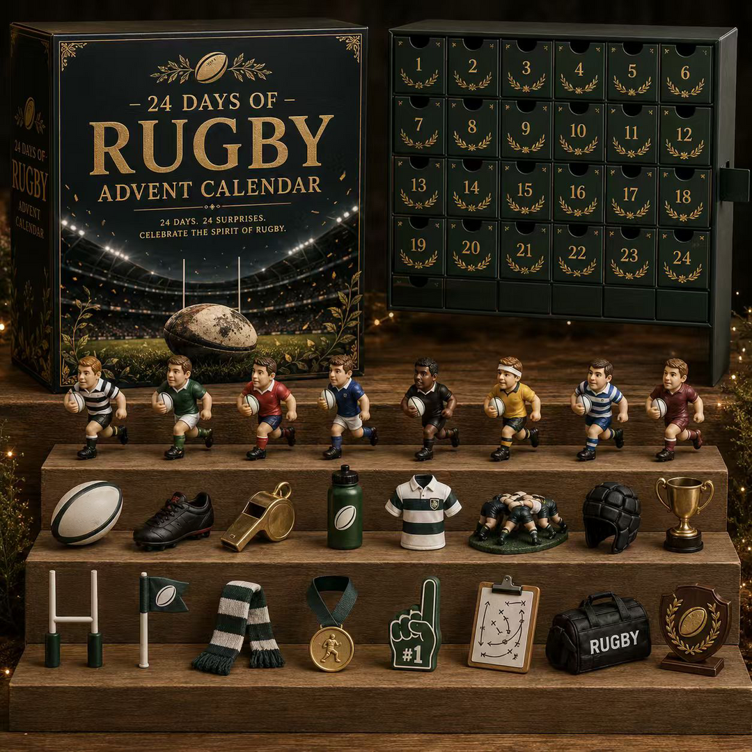 Experience December at the pace of your passion: 24 days of pure rugby to count down to Christmas Eve.