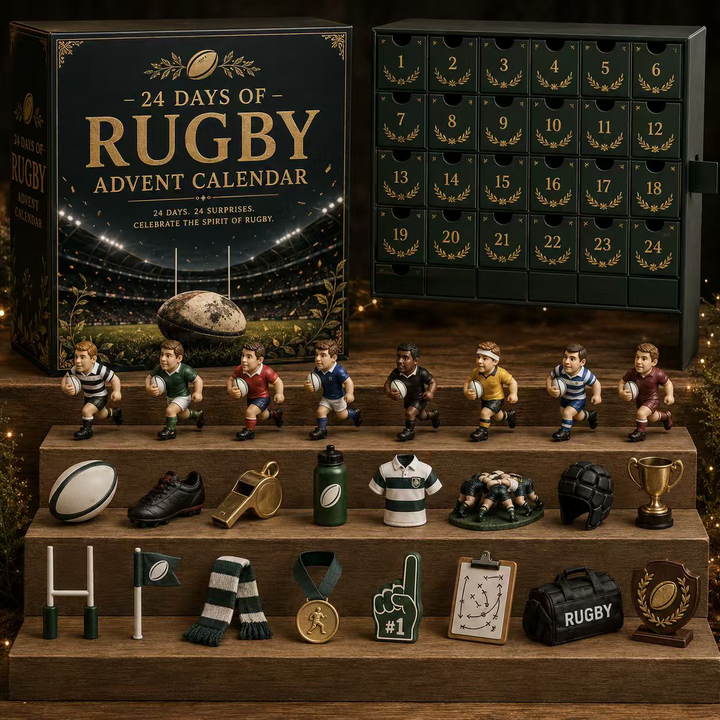 Experience December at the pace of your passion: 24 days of pure rugby to count down to Christmas Eve.