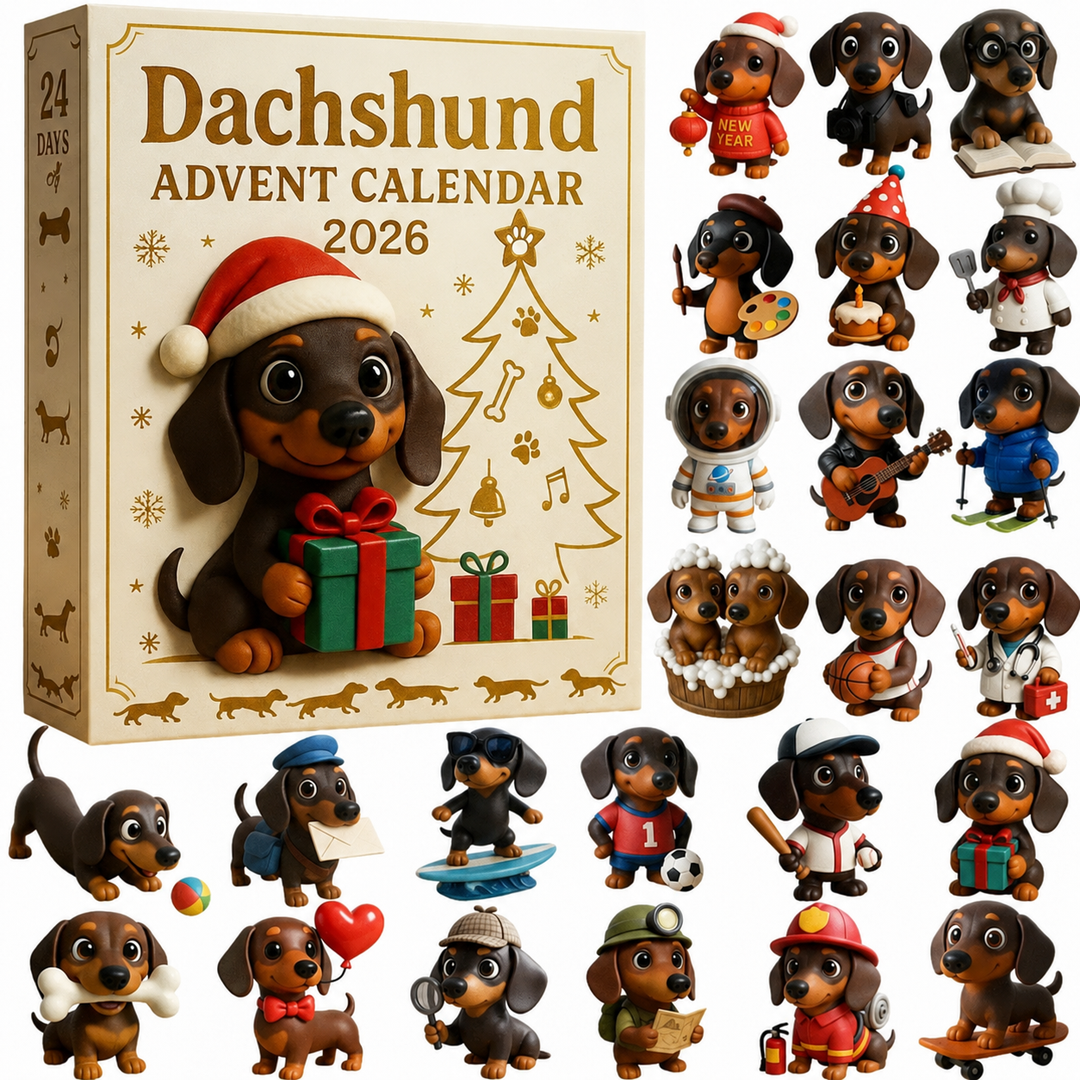 🎄🐾 Calendario dell’Avvento Bassotto 2026 🐶✨
