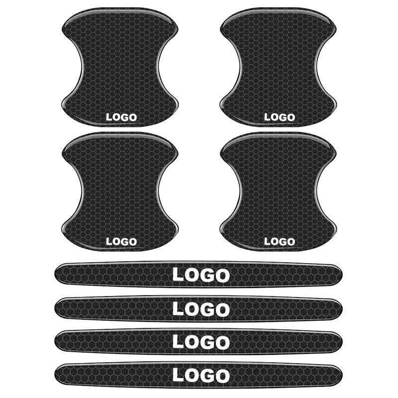 Adesivi per Maniglie Auto (Protezione Maniglia + Strisce Antiurto / Set da 8 Pezzi)
