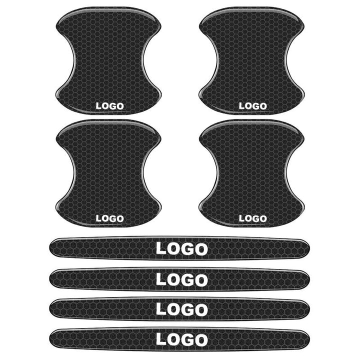 Adesivi per Maniglie Auto (Protezione Maniglia + Strisce Antiurto / Set da 8 Pezzi)