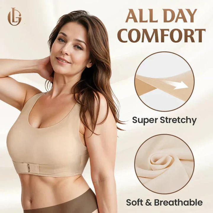 🎉ULTIMO GIORNO DI SALDI -50%⚡Reggiseno Correttore di Postura con Chiusura Frontale e Schiena Incrociata