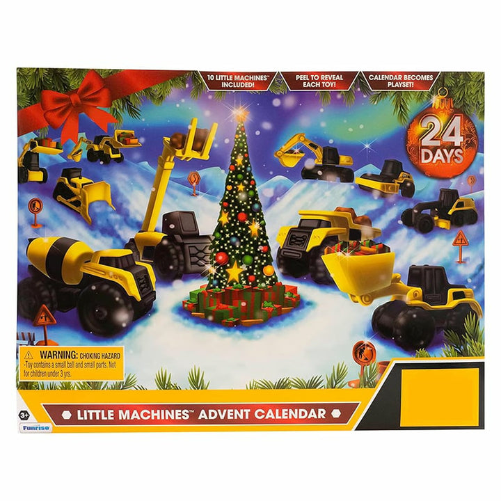 Calendario dell’Avvento da 24 giorni con camion da costruzione natalizio!