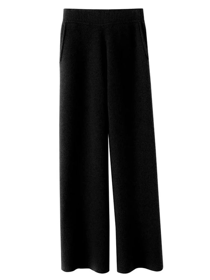 Pantalon d'intérieur en cachemire taille haute pour femme