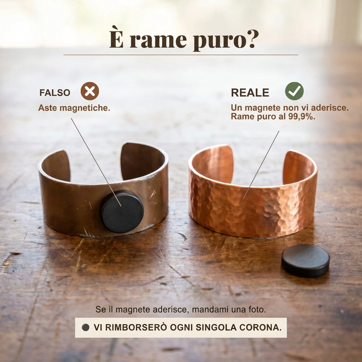 Bracciale in rame Margot Cuivre