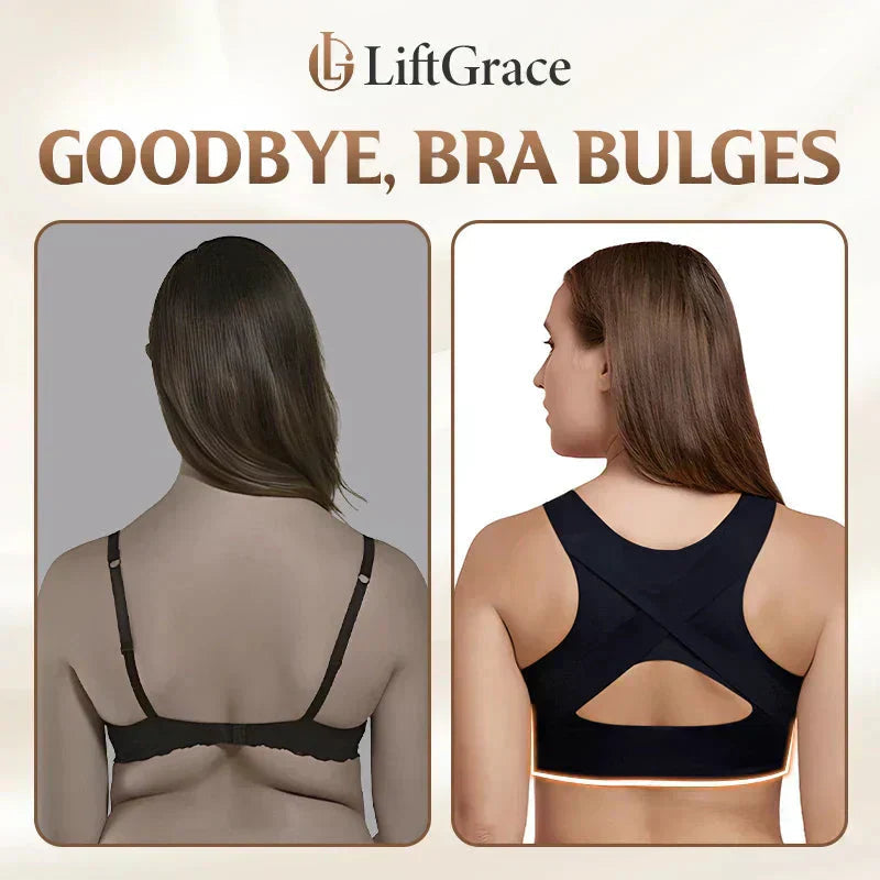 🎉ULTIMO GIORNO DI SALDI -50%⚡Reggiseno Correttore di Postura con Chiusura Frontale e Schiena Incrociata