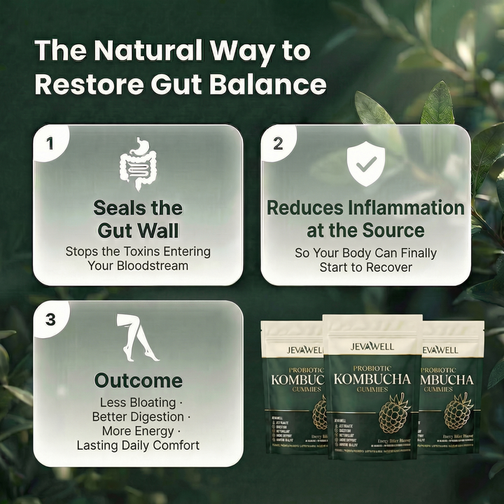 Kombucha Probiotic Gummies for Digestive Support