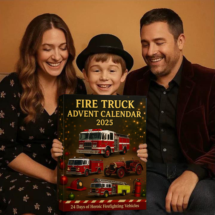 🚒🔥 CALENDARIO DELL’AVVENTO CAMION DEI POMPIERI 2025 🎁🌲