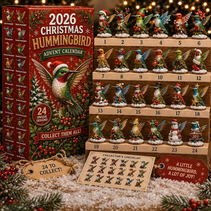 🐦2026 Christmas Hummingbird Advent Calendar – Every Day Brings New Surprises 🎄✨